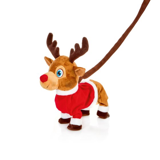 35CM ANIMATED WALKING REINDEER