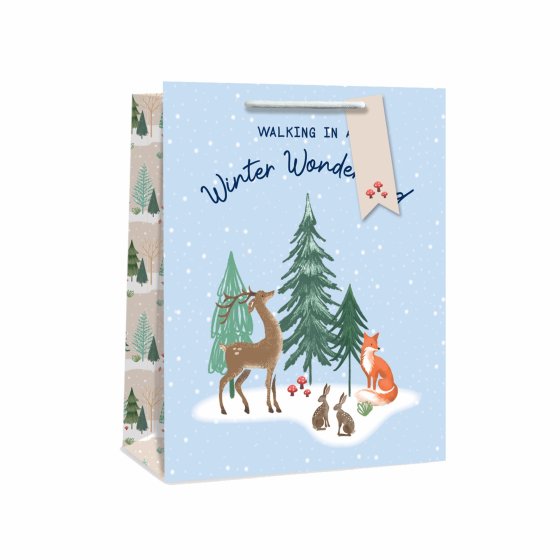 XH3110 GIFT BAG COUNTRY WOODLAND LARGE