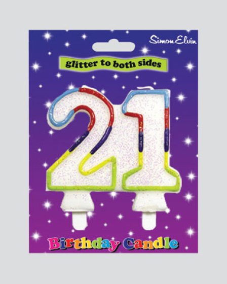 SH12016 CANDLE MILESTONE MULTI 21