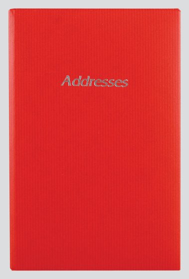 CH1301 VERGE ADDRESS BOOK LARGE