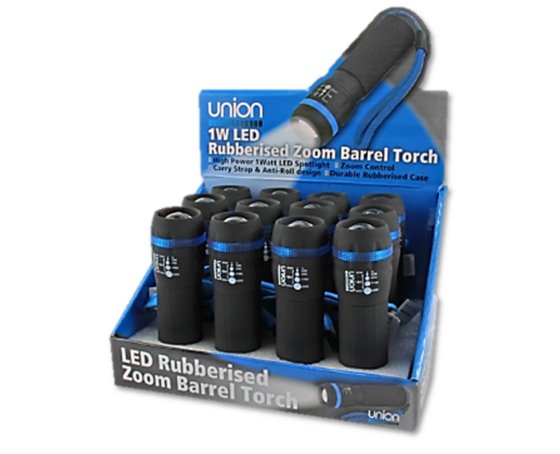 SJ11601 SJ11601 TORCH UNION MINI 1W LED ZOOM BARREL