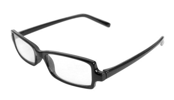 PLASTIC FRAMED READING GLASSES 1 PAIR