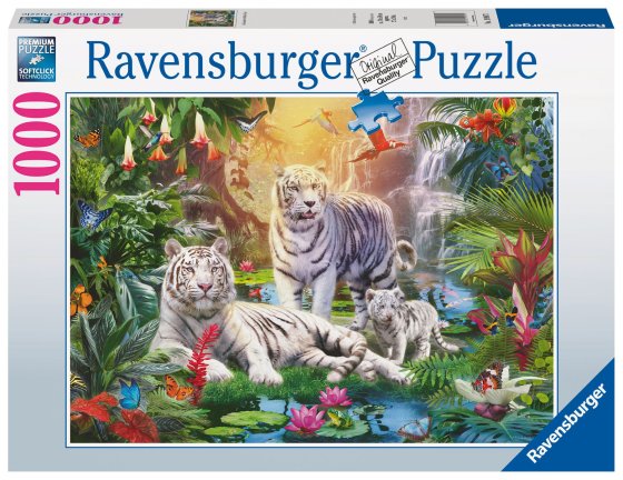 NEW FOR 2024 SG09311 JIGSAW 1000 PCE WHITE TIGER FA