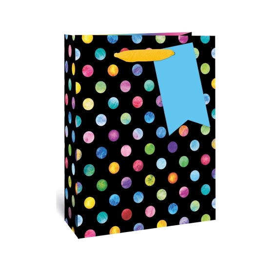 SJ15331 SJ15331 GIFT BAG DOTS LARGE