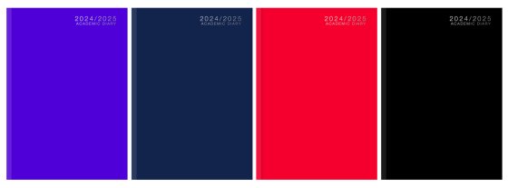 DIARY ACADEMIC A4 WTV CASEBOUND