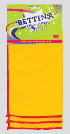 SH11608 BETTINA MICROFIBRE DUSTER 3PK