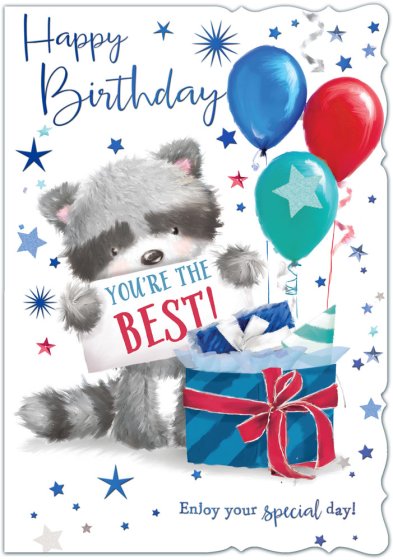 OTB17405 C50 STOCK CONTROL OPEN BIRTHDAY MALE CUTE