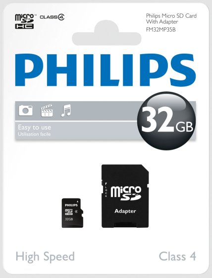 SH04501 PHILLIPS 32GB MICRO SD CARD