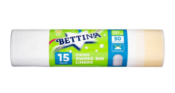 SH11312 SWING BIN LINERS STRONG 50 LIT