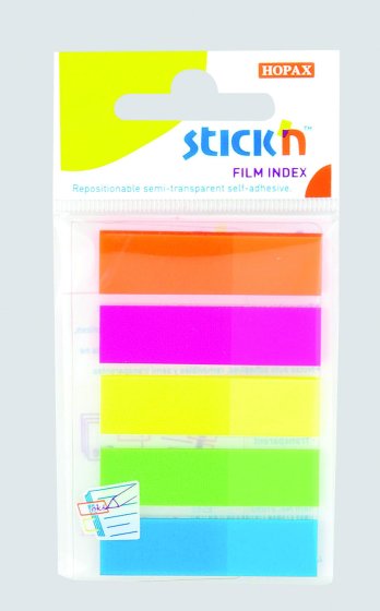 SH03011 FILM INDEX NOTES 45X12MM 5PACK