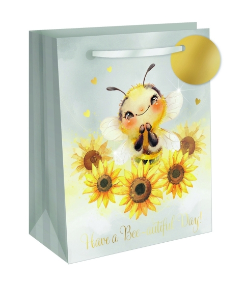 SJ15312 SJ15312 GIFT BAG BEE-AUTIFUL MEDIUM