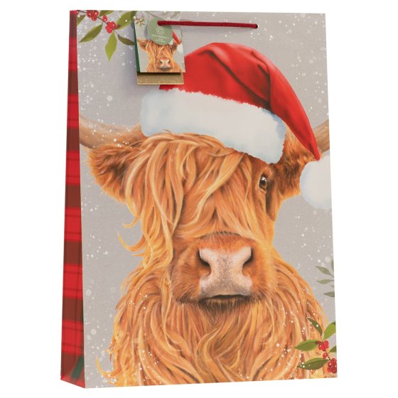 GIFT BAG CEDAR N SAGE XL