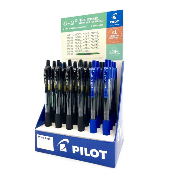 CJ1113 SJ06811 PENS PILOT G2 ROLLER BLUE/BLACK ASS
