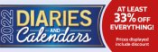 Diaries and Calendars Now Reduced Diaries and Calendars Now Reduced