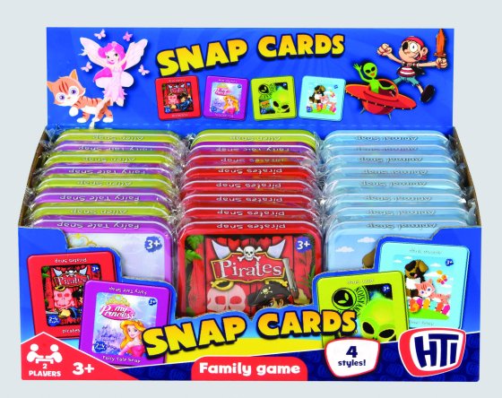 SNAP CARDS IN A TIN