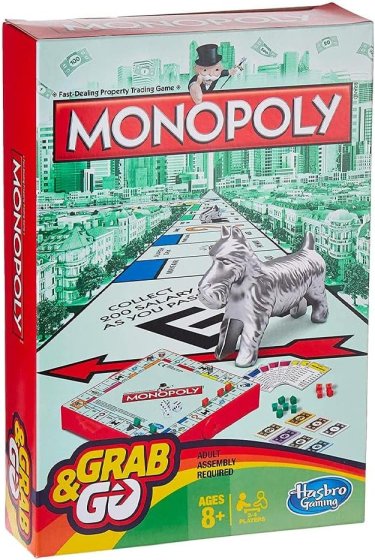 MONOPOLY GRAB & GO MONOPOLY GRAB & GO