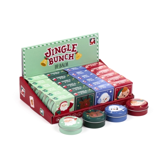 JINGLE BUNCH CHRISTMAS LIP BALM IN TIN