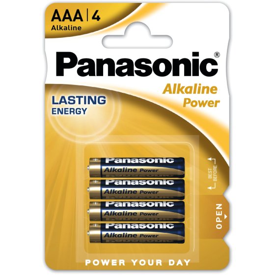 CH1317 SH11416 BATTERIES ALKAINE AAA 4PK BRONZE