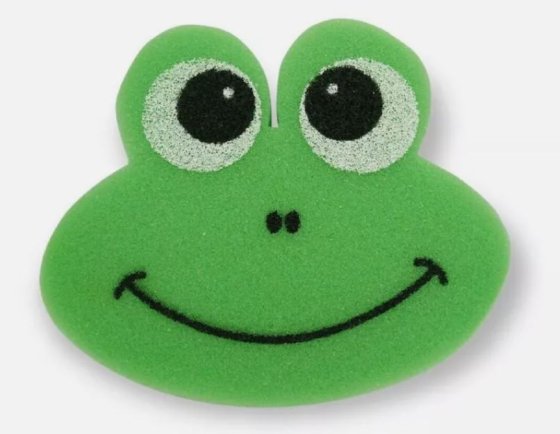 SPONGE BATH FREDDY FROG 1PK