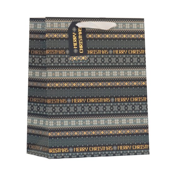 GIFT BAG FAIRISLE M