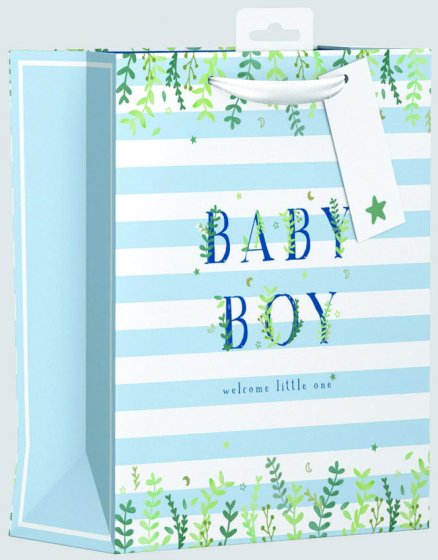 GIFT BAG BABY BOY EX LRG