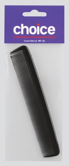 SH11010 CHOICE GENTS POCKET COMB 15CM