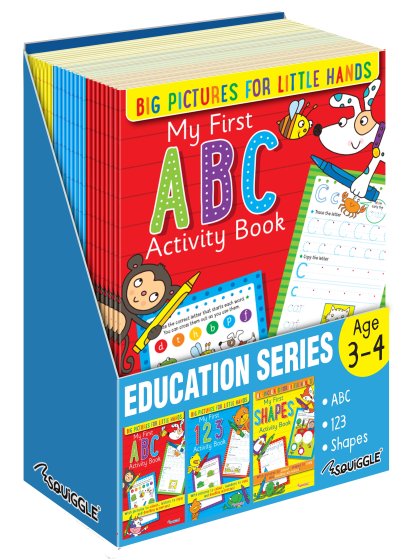 SH09907 MY FIRST ABC 123 SHAPES ACTIVI