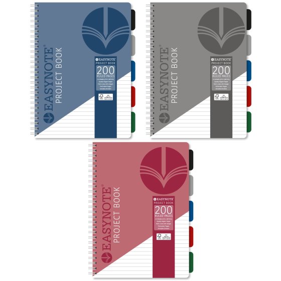 SH01901 PROJECT BOOK A4 EASYNOTE CLAS