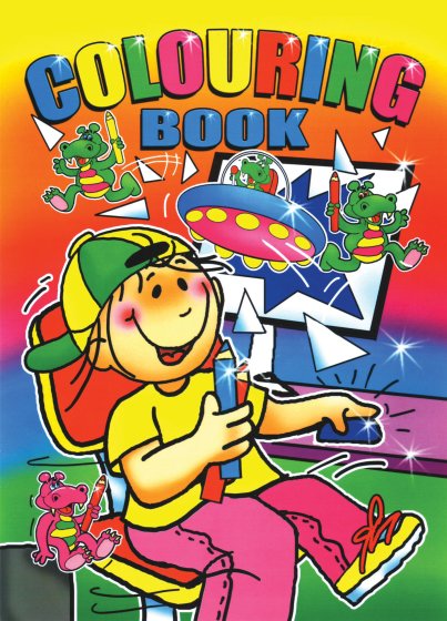 SH09703 A4 COLOURING BOOK