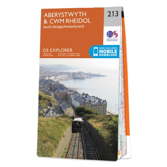 MAP 213 EXP ABERYSTWYTH