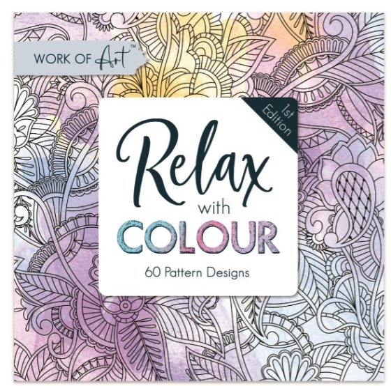 SH10201 COLOURING BOOK RELAX WITH COLO