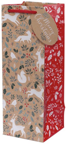 WIGIG BOTTLE BAG LUX FESTIVE WOODLAN