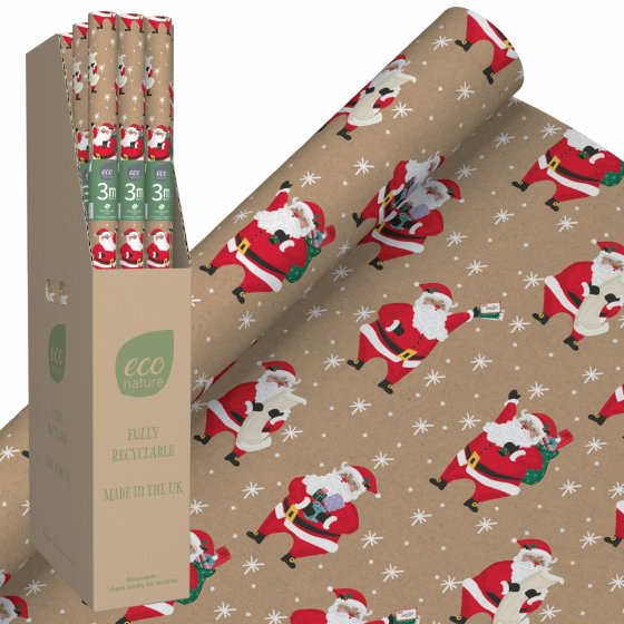 XH1104 WRAP 3MX69CM SANTA ECO NATURE