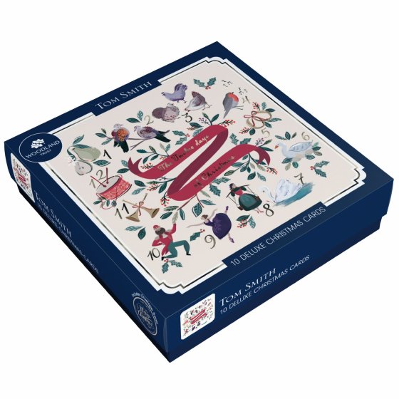 XH0108 CARDS DELUXE 12 DAYS OF CHRIST