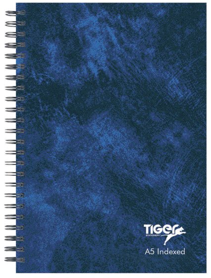 SH01608 A5 SPIRAL INDEX BOOK