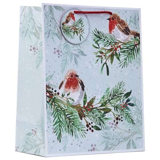 XH2316 GIFT BAG ROBIN L