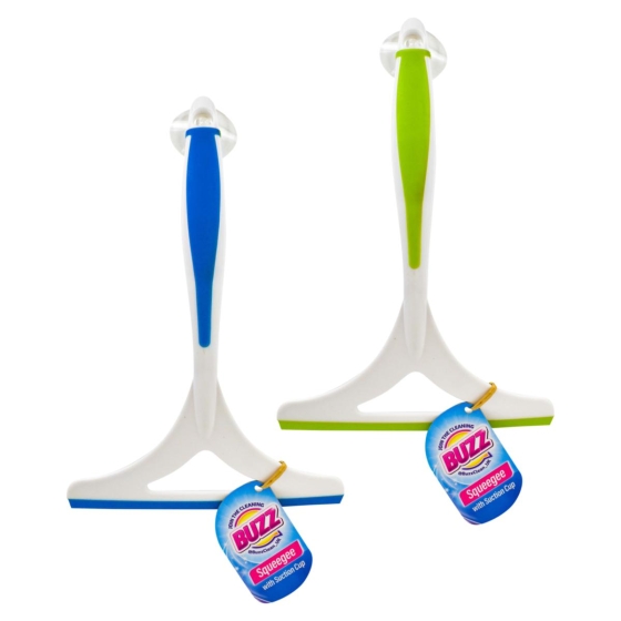 SQUEEGEE WITH SUCTION CUP