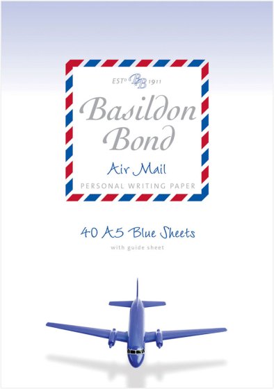 SG01213 PADS B/BOND A/MAIL BLUE A5