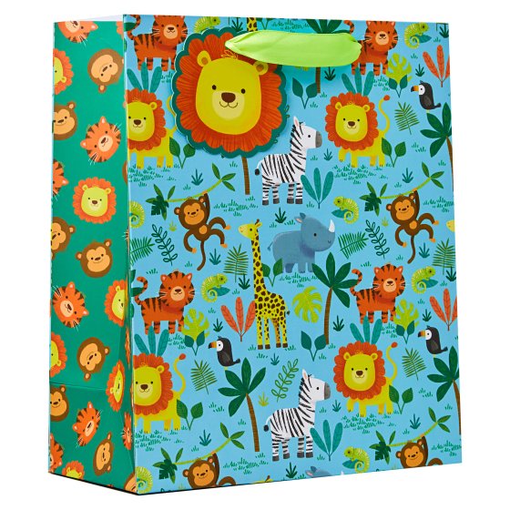SH14442 GIFT BAG JUNGLE M