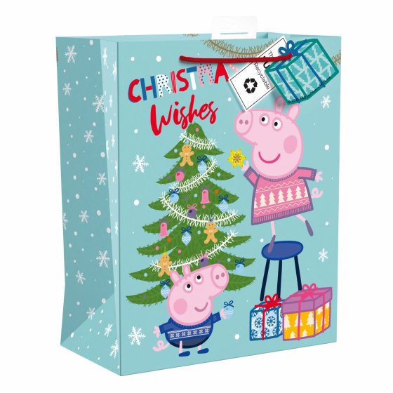 XH2806 GIFT BAG PEPPA PIG L