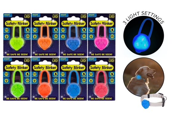 SJ11406 SJ11406 LED FLASILICONE BLINKER ASST