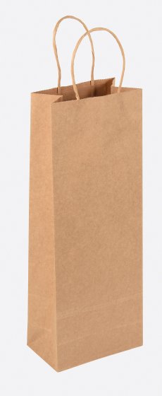 SH14619 BOTTLE BAG KRAFT