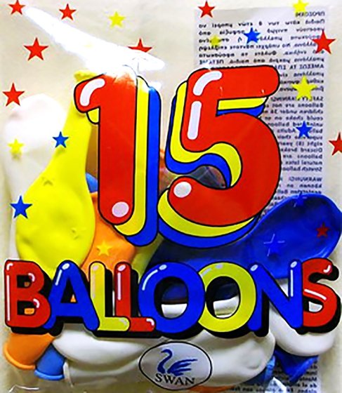 BALLOONS 8IN 15S