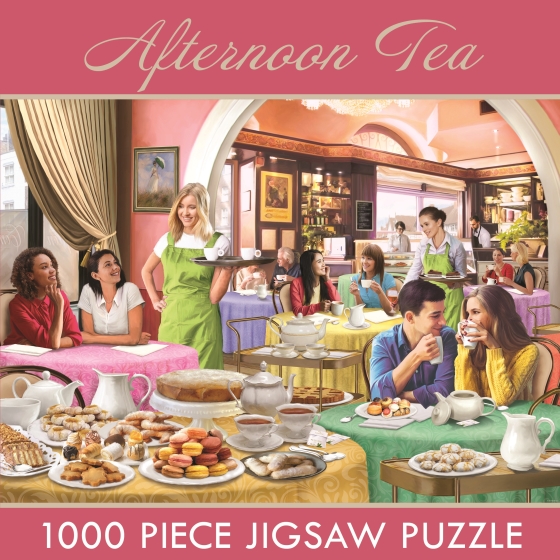 **WIGIG** JIGSAW 1000 PCE AFTERNOON TEA