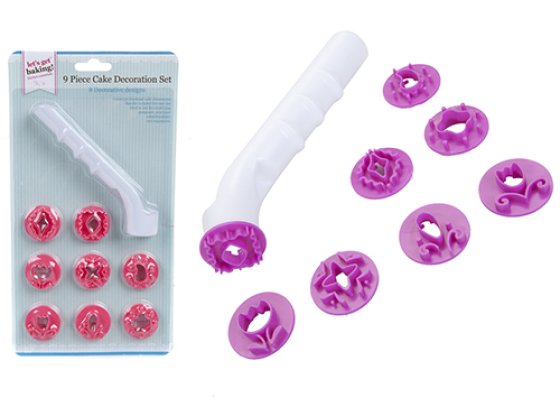 ICING KIT CAKE 9PC GET BAKING