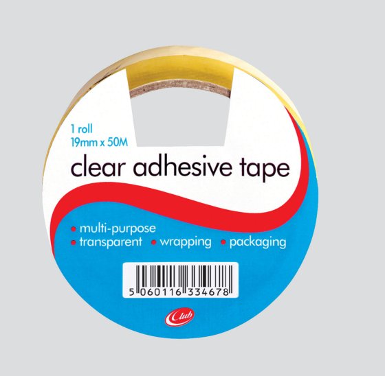 CH0506 SH05506 SUPER VALUE CLEAR TAPE 19X50