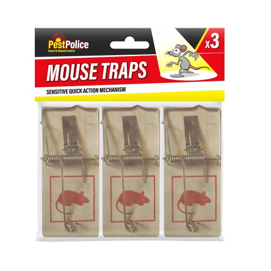 MOUSE TRAPS 3PK