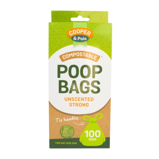 DOG WASTE BAGS DEGRADABLE 100PK
