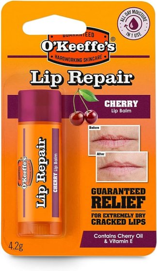 OKEEFFES LIP REPAIR CHERRY CLIPSTRIP