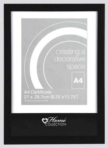 SH10809 BLACK PHOTO FRAME 5X7